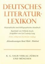 Deutsches Literatur-Lexikon. Achtundzwanzigster Band