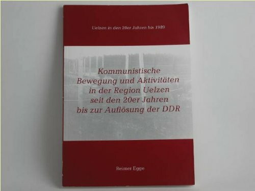 Kommunistische Bewegung und Aktivitäten in der Region Uelzen seit den 20er Jahren bis zur Auflösung der DDR: Uelzen in den 20er Jahren bis 1989