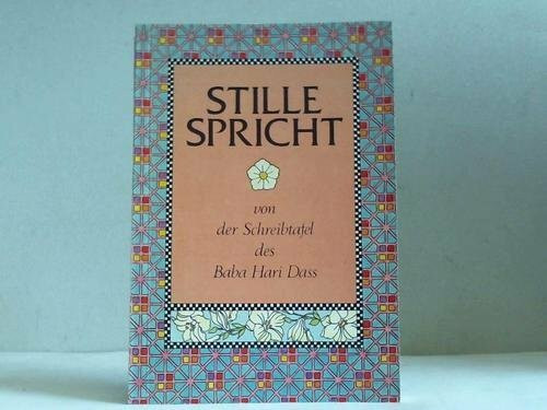Stille spricht