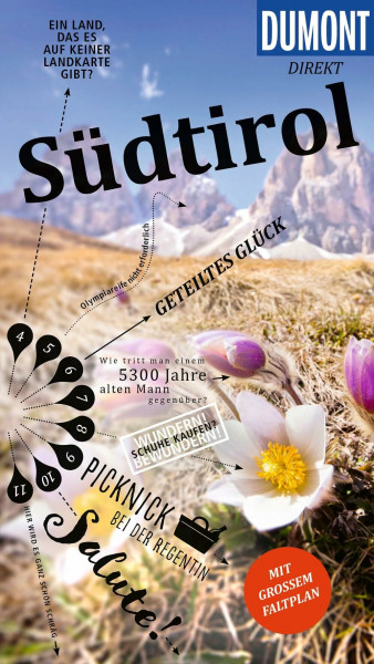 DUMONT direkt Reiseführer Südtirol: Mit großem Faltplan