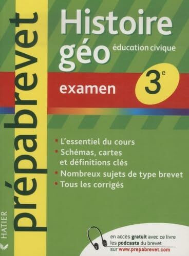 Histoire Géographie 3e: Examen