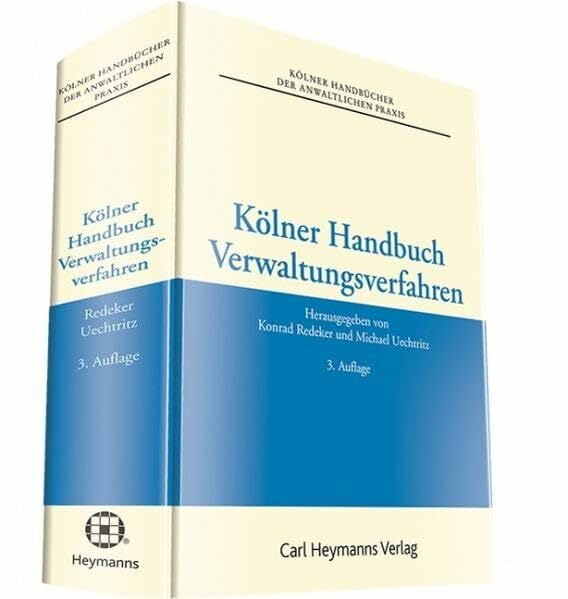 Kölner Handbuch Verwaltungsverfahren Kölner Handbuch Verwaltungsverfahren