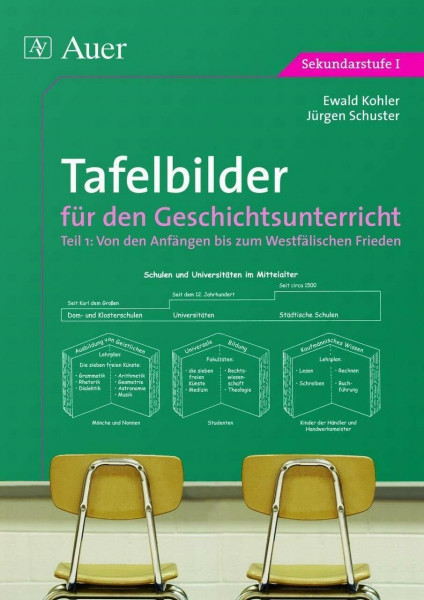 Tafelbilder für den Geschichtsunterricht, in 2 Tln., Tl.1, Von den Anfängen bis zum Westfälischen Frieden