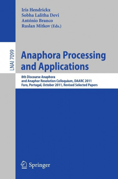 Anaphora Processing and Applications