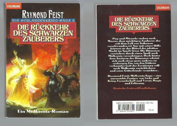 Die Schlangenkrieg-Saga 05: Die Rückkehr des schwarzen Zauberers