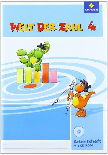 Welt der Zahl 4. Arbeitsheft mit CD-ROM. Ausgabe Nord