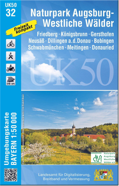 Augsburg 1: 50 000 (UK50-32)