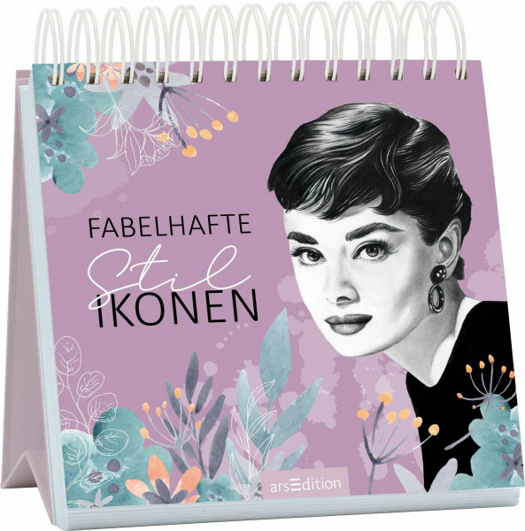 Fabelhafte Stilikonen: Inspirierende Zitate von Audrey Hepburn und anderen glamourösen Frauen | Aufsteller für starke Frauen in schönem Design