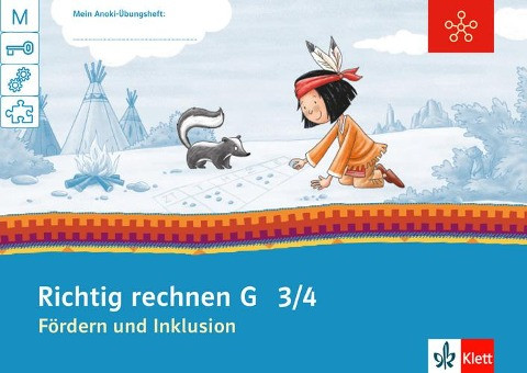 Mein Anoki-Übungsheft. Richtig rechnen G. Fördern und Inklusion. Arbeitsheft 3.-4. Schuljahr