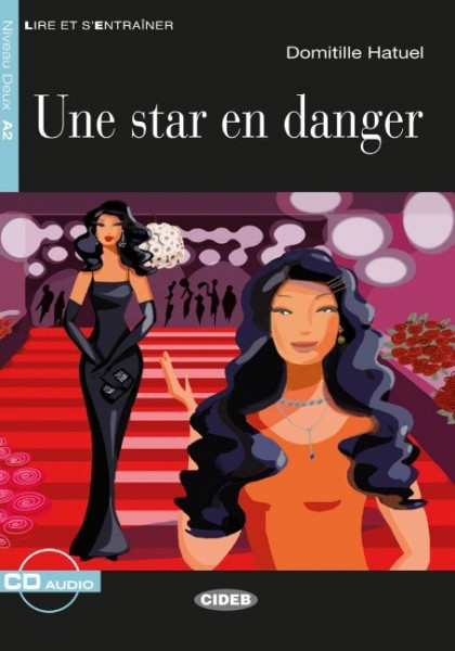 Une Star en danger. Buch + Audio-online