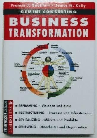 Business Transformation: Reframing - Visionen und Ziele. Restructuring - Prozesse und Infrastruktur. Renewing - Mitarbeiter und Organisation