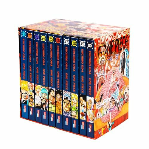 One Piece Sammelschuber 8: Dressrosa (inklusive Band 71-80): Der achte Sammelschuber des weltweit beliebten Manga ONE PIECE – ein perfektes Set für Fans und Neulinge!