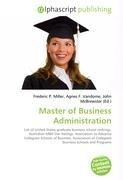 Master of Business Administration