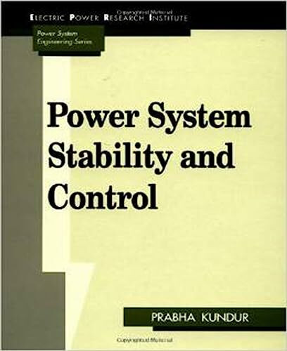 Power System Stability and Control (The Epri Power System Engineering)