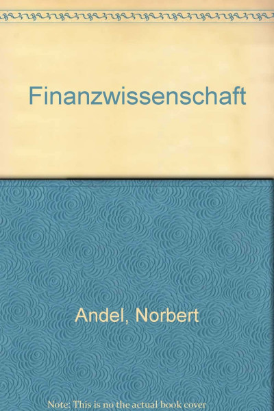Finanzwissenschaft