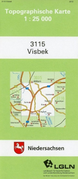 Visbeck 1 : 25 000. (TK 3115/N)