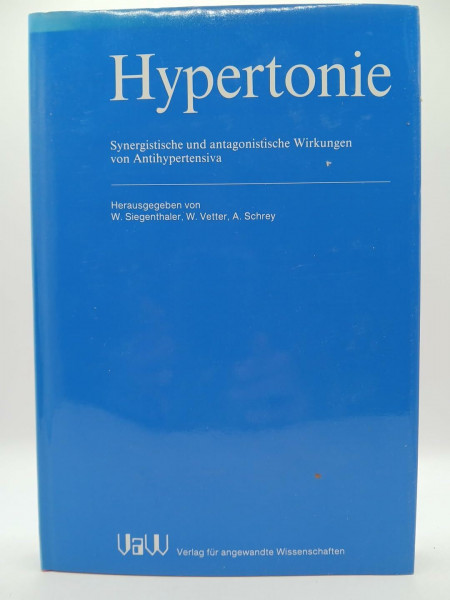 Hypertonie. Synergistische und antagonistische Wirkungen von Antihypertensiva.