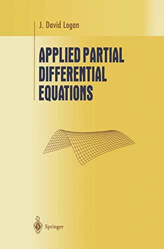 Applied Partial Differential Equations (Undergraduate Texts in Mathematics)