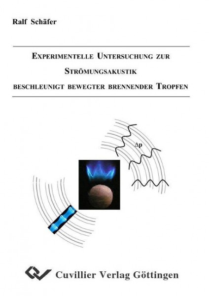 Experimentelle Unteruschung zur Strömungsakustik beschleunigt bewegter brennender Tropfen