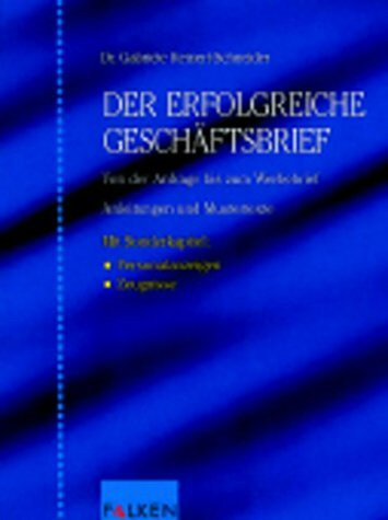 Der erfolgreiche Geschäftsbrief