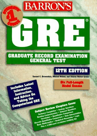 Complete Study Guide (How to Prepare for the Graduate Record Examination)