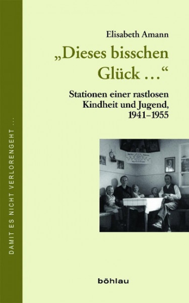 "Dieses bisschen Glück..."