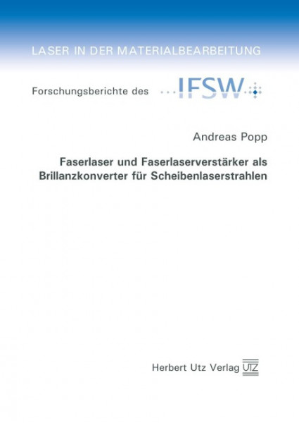 Faserlaser und Faserlaserverstärker als Brillanzkonverter für Scheibenlaserstrahlen