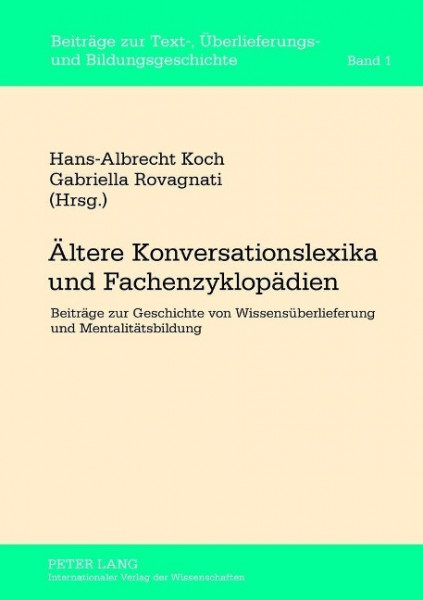 Ältere Konversationslexika und Fachenzyklopädien