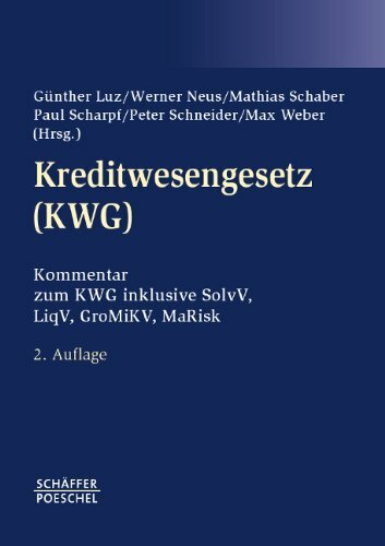 Kreditwesengesetz (KWG) Kreditwesengesetz (KWG)