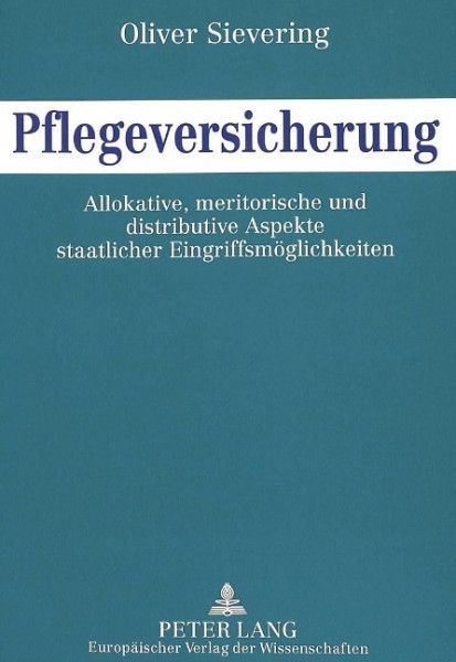 Pflegeversicherung