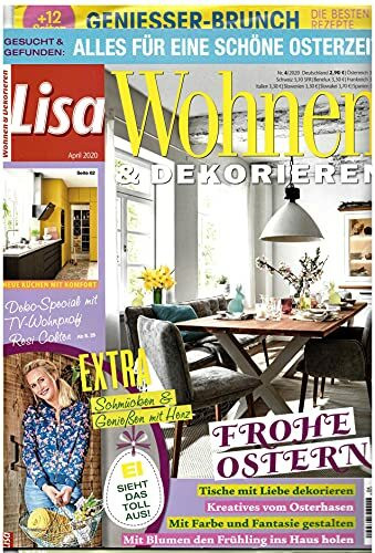 Lisa Wohnen & Dekorieren 4/2020 "Frohe Ostern"