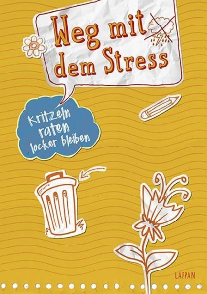 Kritzeln, raten, locker bleiben Weg mit dem Stress