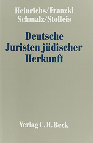 Deutsche Juristen jüdischer Herkunft
