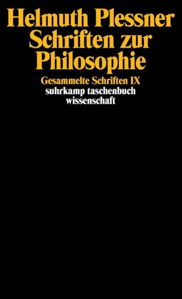 Schriften zur Philosophie