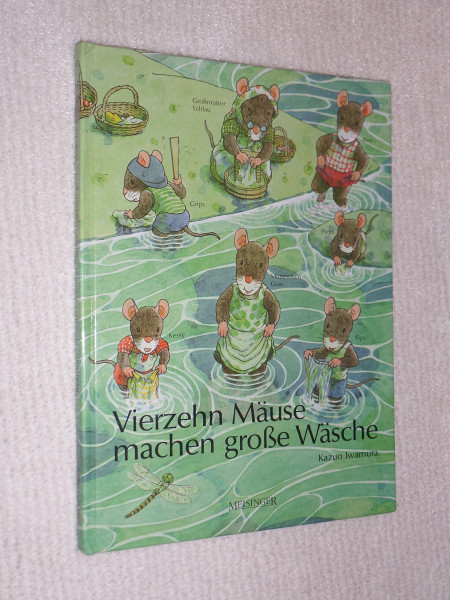 Vierzehn Mäuse machen große Wäsche