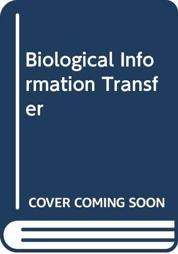 Biological Information Transfer