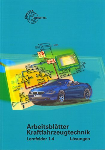 Arbeitsblätter Kraftfahrzeugtechnik Lernfelder 1-4 / Lösungen zu 22410