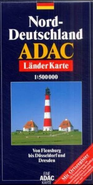 ADAC Karte, Norddeutschland (ADAC Länderkarten)
