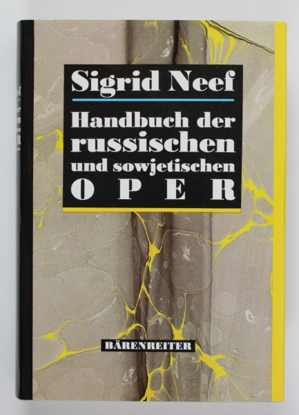 Handbuch der russischen und sowjetischen Oper