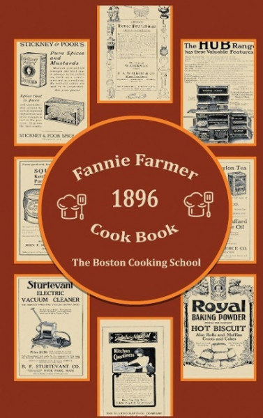 Fannie Farmer 1896 Cook Book: The Boston Cooking School