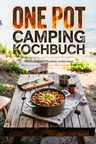 One Pot Camping Kochbuch - Minimalistisch kochen unterwegs: 1 Topf, 6 Zutaten, 10–20 Min. Einfache & leckere One-Pot-Rezepte mit wenig Abwasch - Inkl. Nährwertangaben