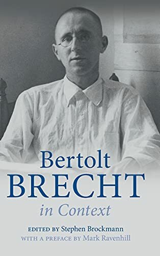 Bertolt Brecht in Context (Literature in Context)