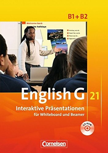 English G 21 - Materialien für Whiteboard und Beamer - Ausgabe B: Band 1/2: 5./6. Schuljahr - Interaktive Präsentationen für Whiteboard und Beamer: CD-ROM English G 21 - Materialien für Whiteboard und Beamer - Ausgabe B: Band 1/2: 5./6. Schuljahr - Interaktive Präsentationen für Whiteboard und Beamer: CD-ROM