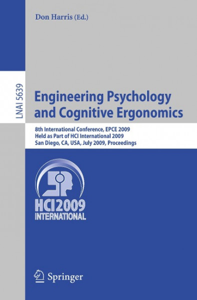 Engineering Psychology and Cognitive Ergonomics