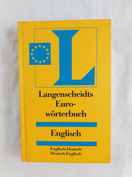 Langenscheidts Eurowörterbuch Englisch. Englisch- Deutsch / Deutsch- Englisch