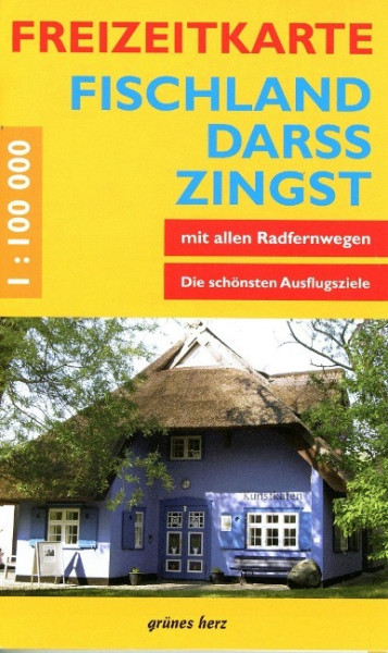 Freizeitkarte Fischland, Darß, Zingst