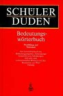 Bedeutungswörterbuch (Schülerduden)