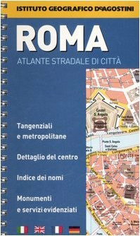 Roma Spiral Bound City Atlas (Atlanti tascabili di città)