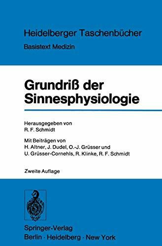 Grundriß der Sinnesphysiologie (Heidelberger Taschenbücher, Band 136)