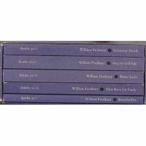 Gesammelte Erzählungen in 5 Bänden: Brandstifter / Eine Rose für Emily / Rotes Laub / Sieg im Gebirge / Schwarze Musik